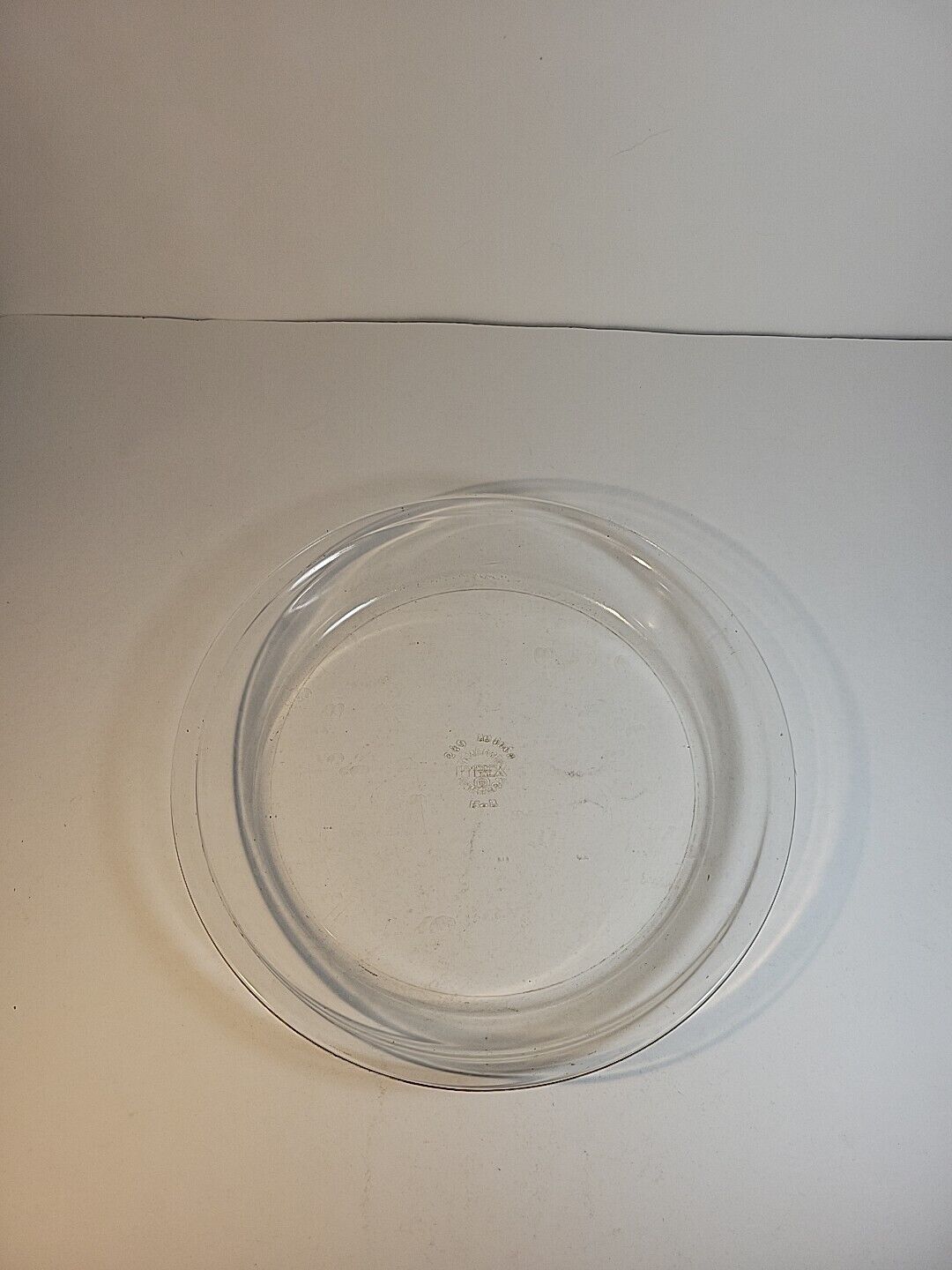 10 Inch Vintage Glass Pyrex Pie Dish Pan