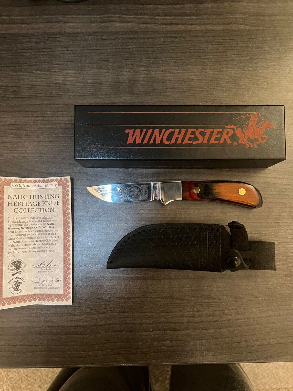 Winchester Hunter Knife North American Hunting Club Heritage