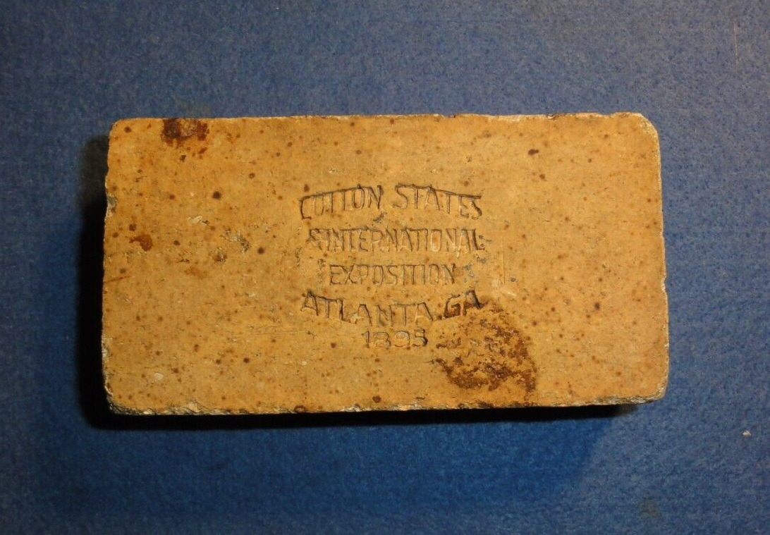 1895 Cotton States Int\'l. Exposition, Souvenir Brick, \