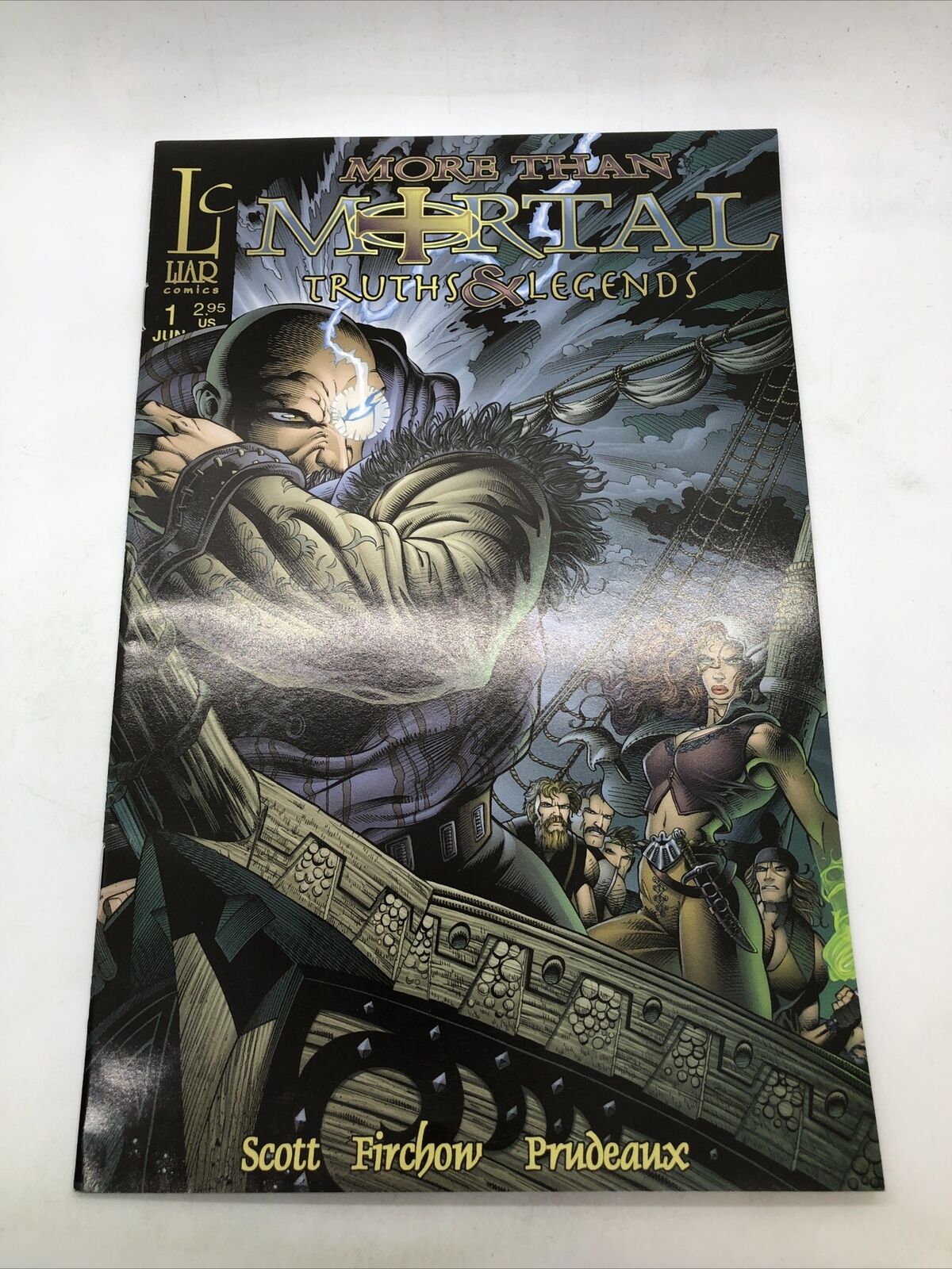 More Than Mortal - Truth & Legends #1 LC Liar Comics