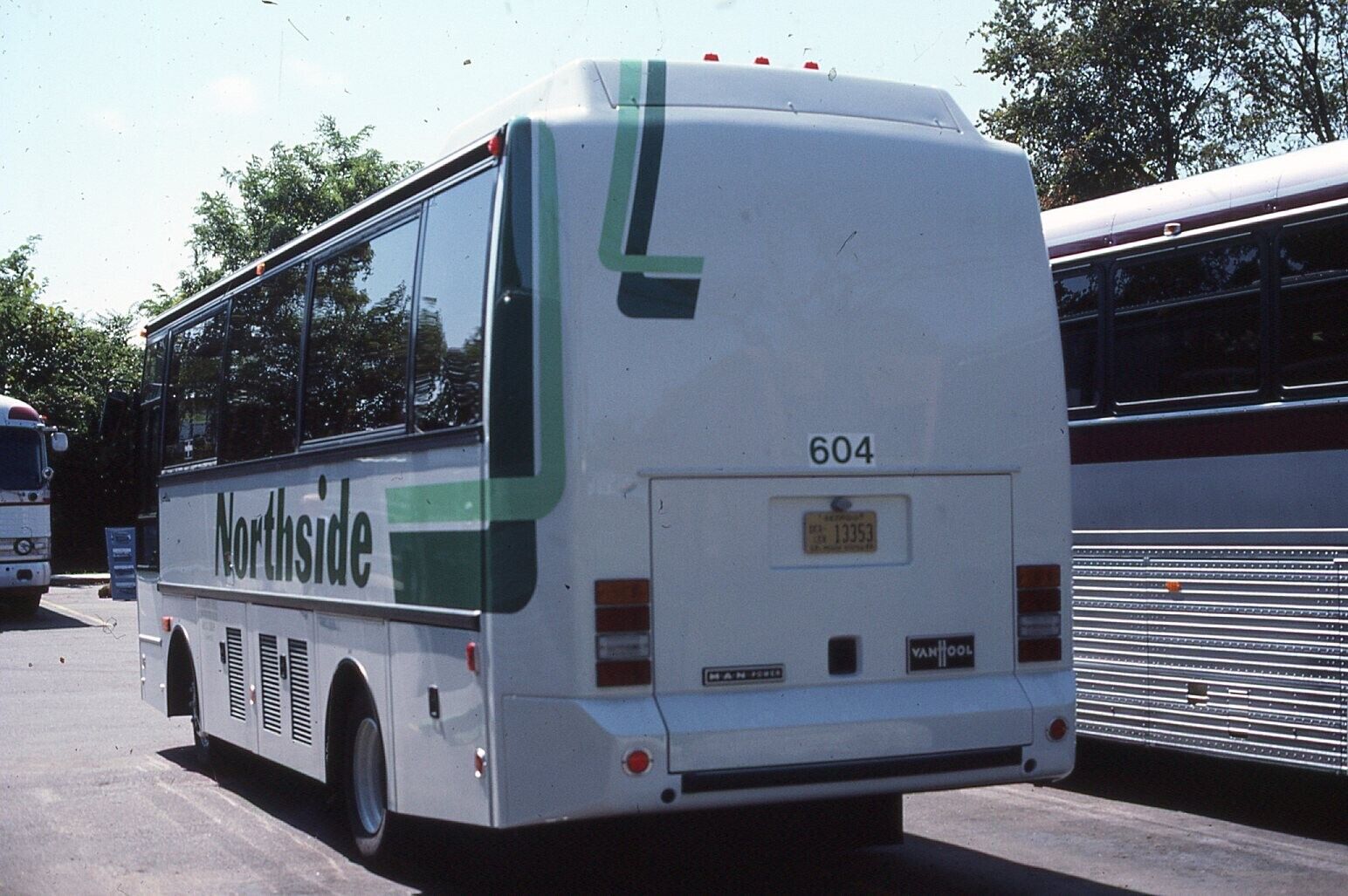 Original Bus Slide Northside #604 Van Hool Bus 1986 #15