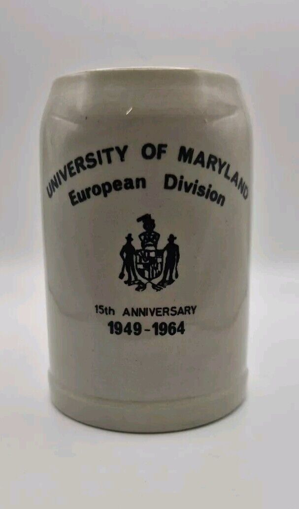 Antique Marzi & Remy Tankard - University Of Maryland European Division 15th Ann