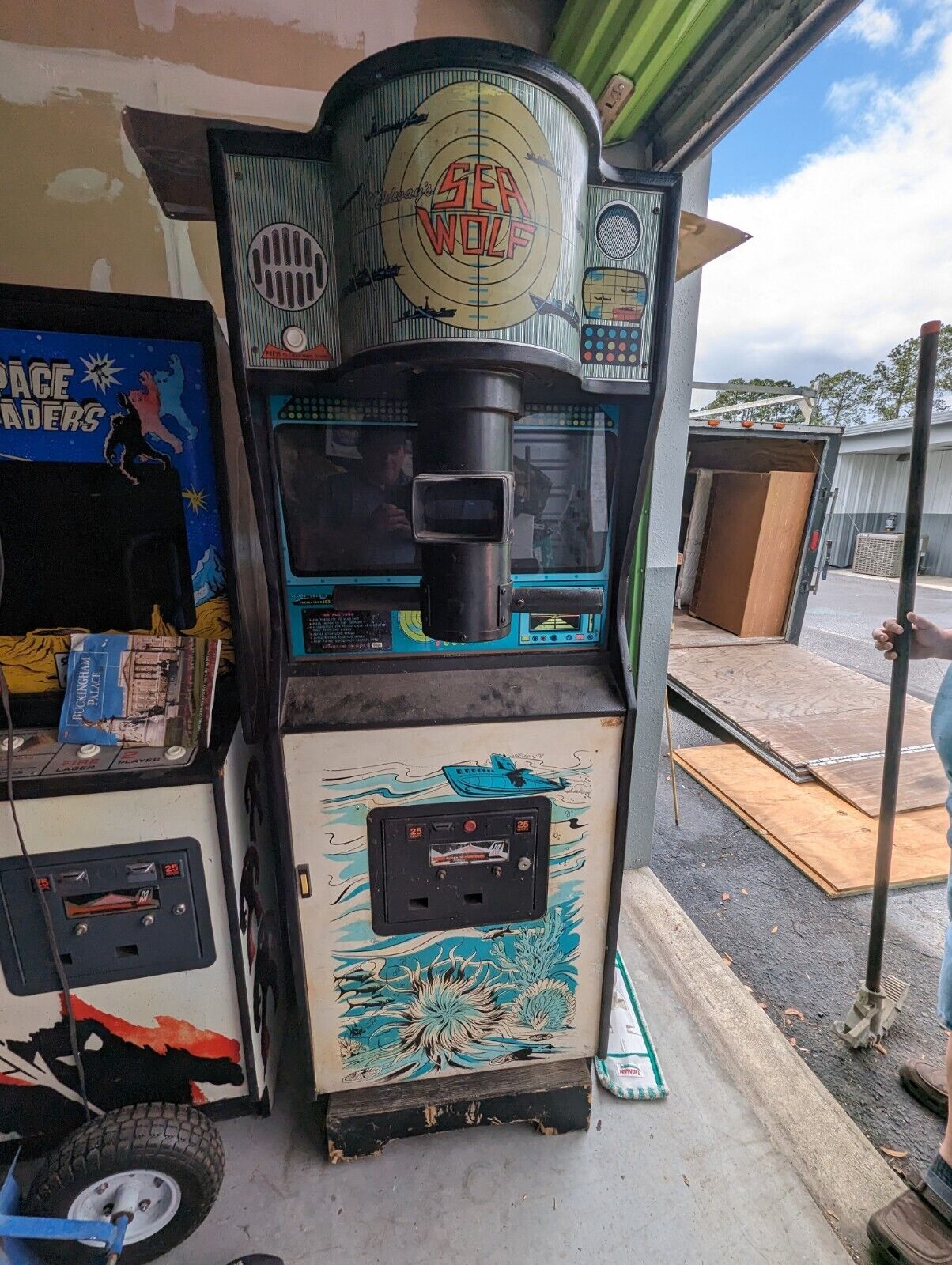 Sea Wolf 1976 Midway Arcade Game Complete Original Restoration Pickup Florida