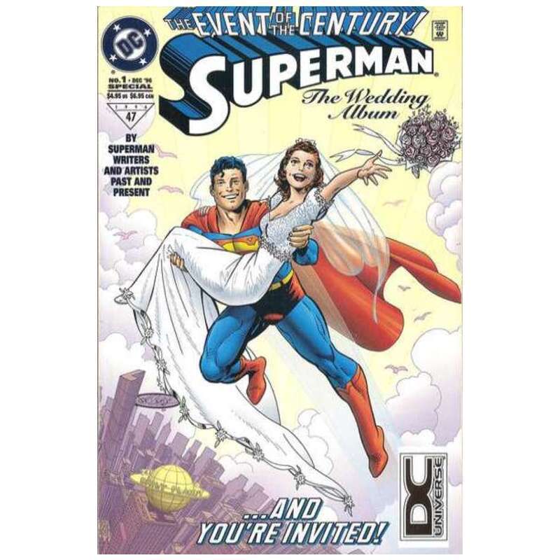 Superman: The Wedding Album #1 DC Universe Variant in NM minus. DC comics [q\\
