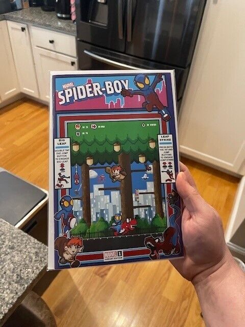 Spider Boy #1 1 8BIT Variant from Matthew Waite