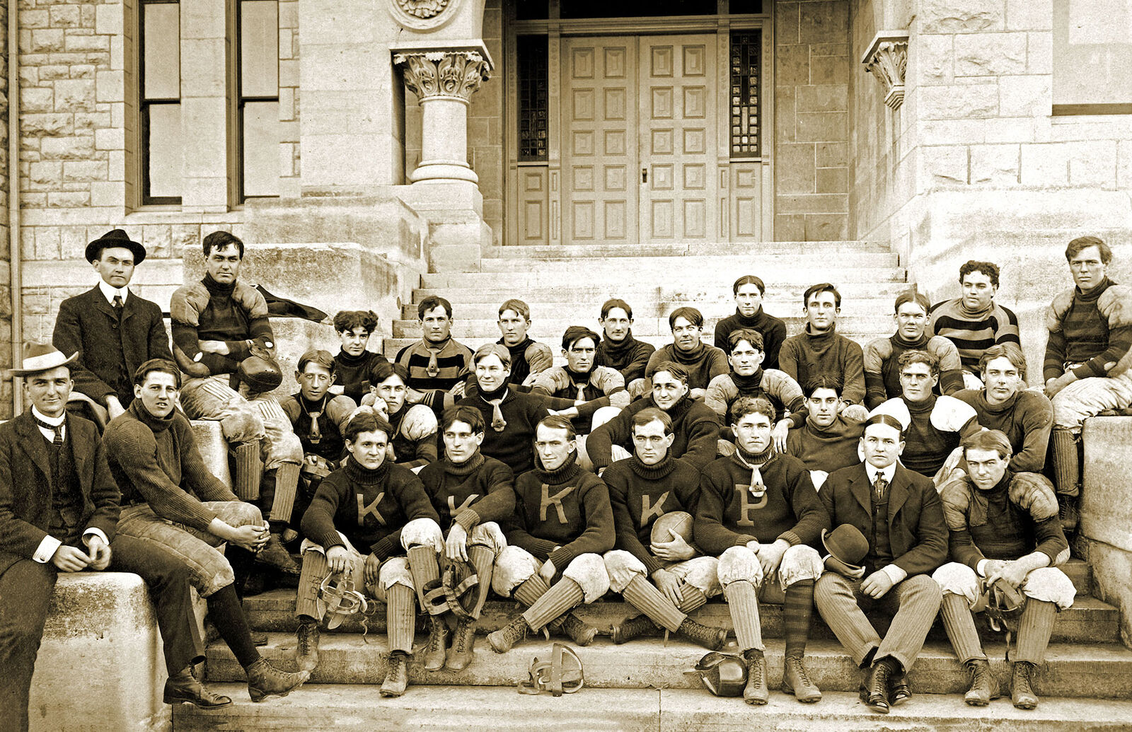 1901 Kansas University Football Team Vintage Old Photo 11\