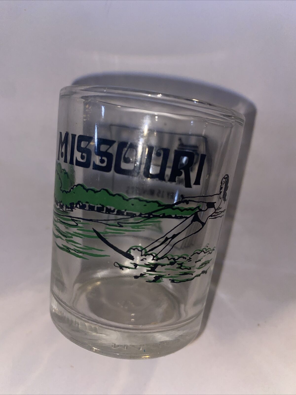 Vintage Missouri Shot Glass Rebel Shot