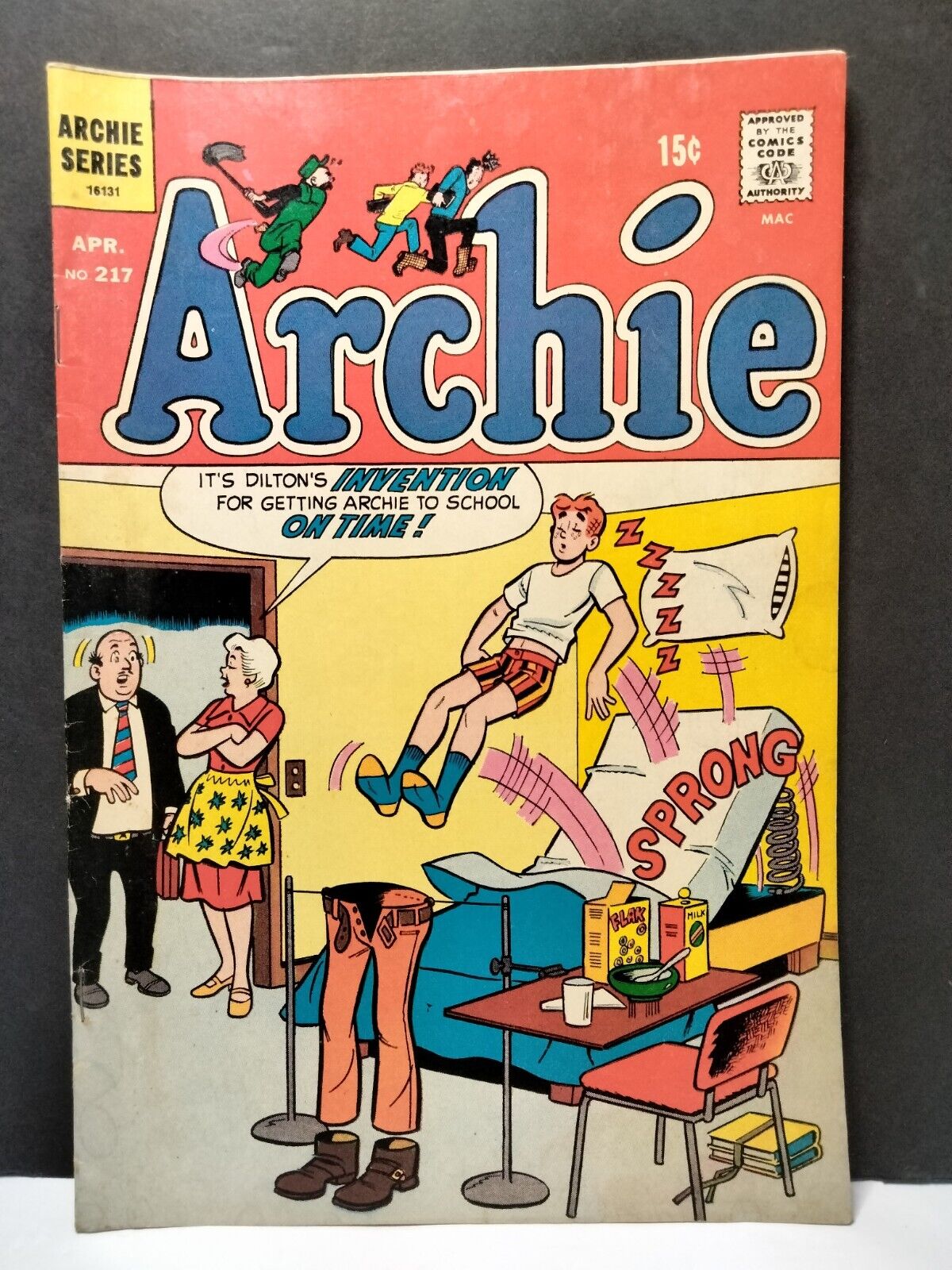 Archie #217 Archie Comics 1972 VG - Pre-owned