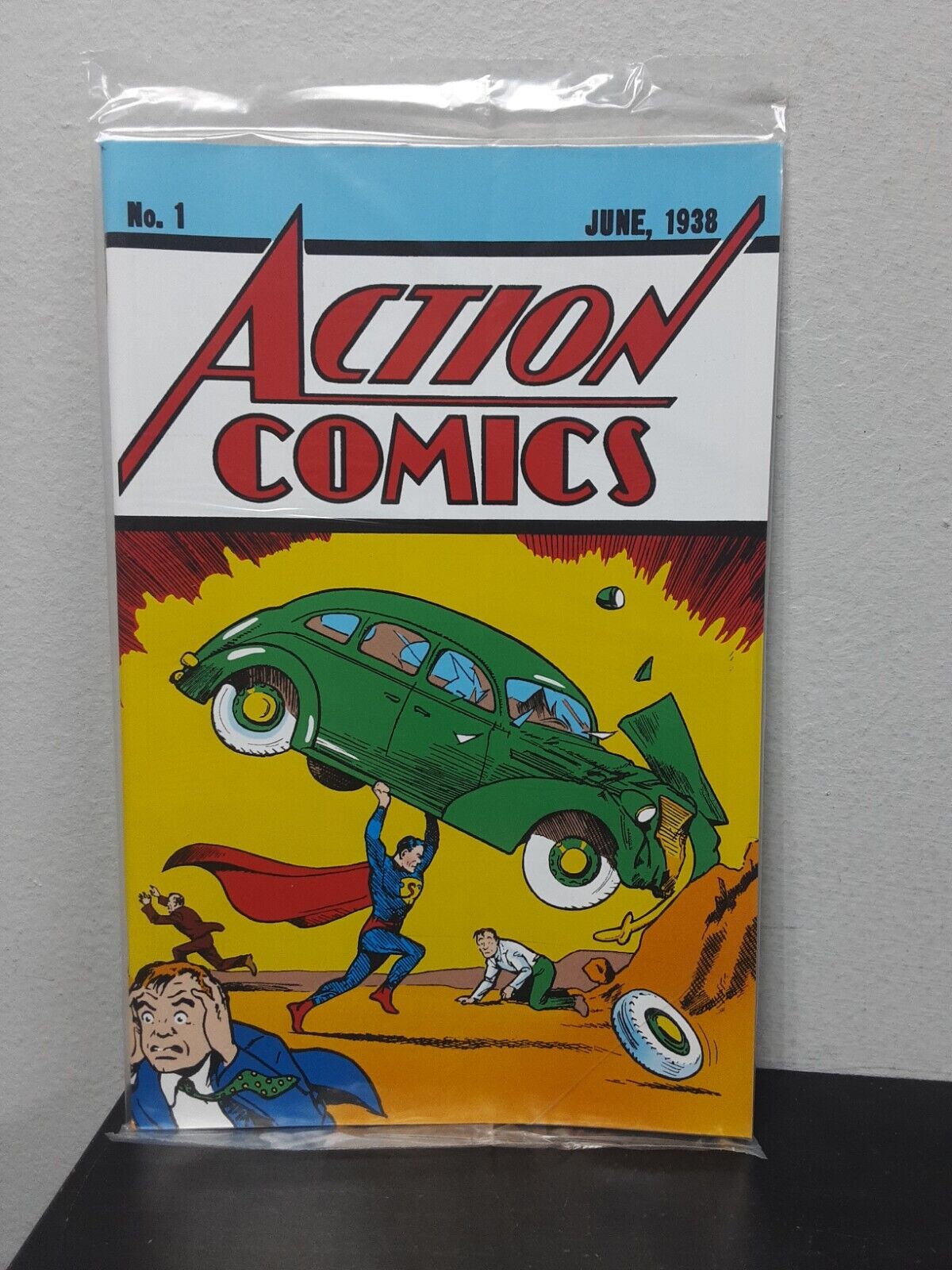 Superman Action Comics #1 Loot Crate June 1938 UNOPENED Reprint with COA 