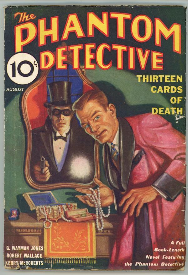 Phantom Detective Aug 1933 G Wayman Jones - Pulp