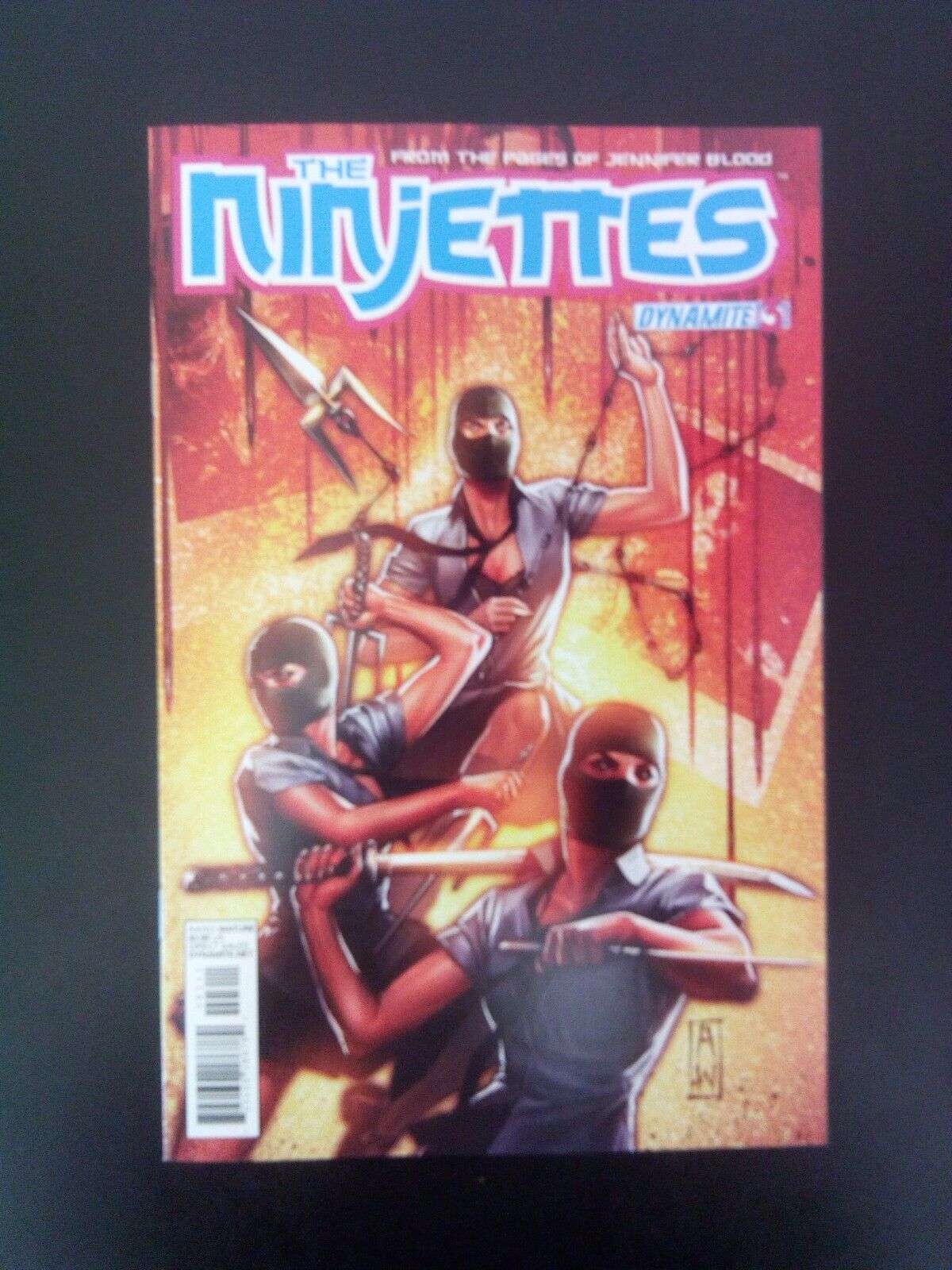 The Ninjettes v1 #3 Dynamite 2012 VF+ Al Ewing Eman Casallos action/adventure