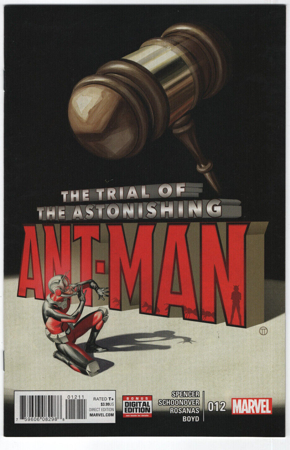 Astonishing Ant-Man #12 1st Appearance App Yellowjacket Darren Cross MODOK MCU