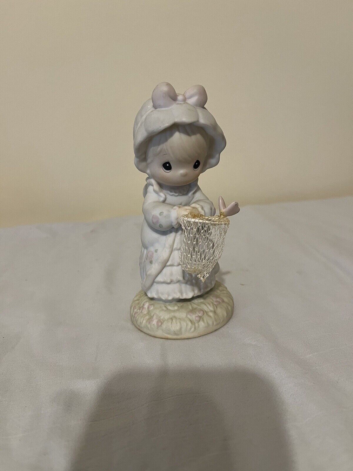Precious Moments May Only Good Things Come Your Way Figurine with Butterfly Net
