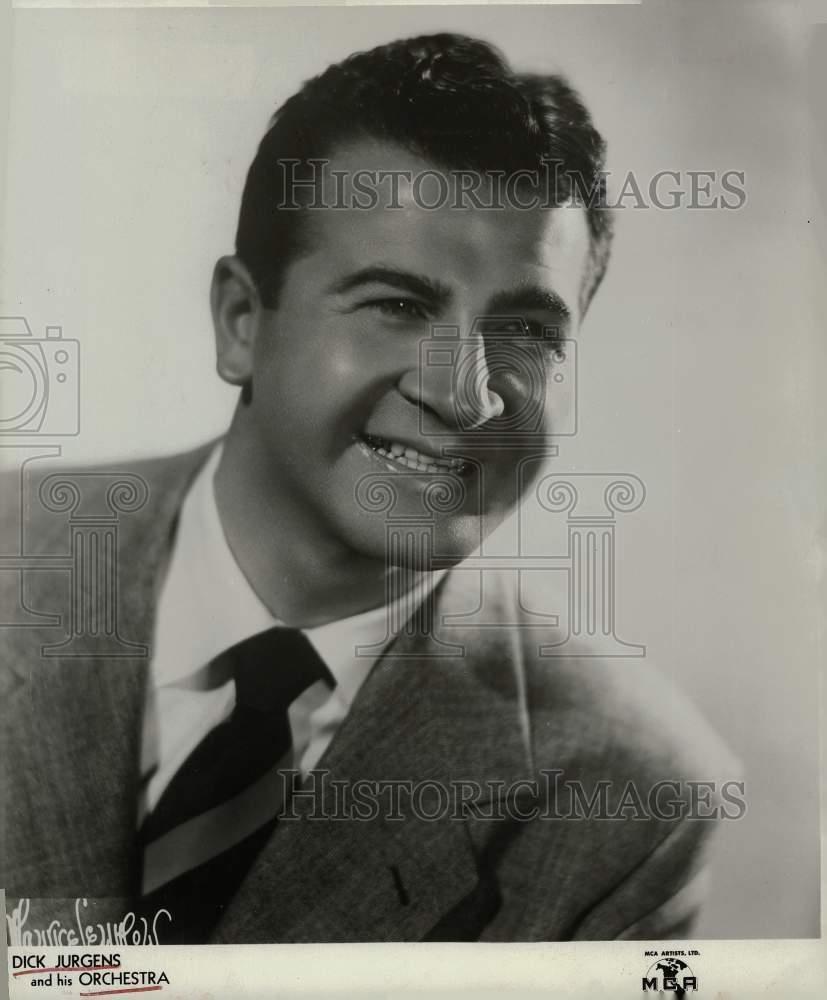 1956 Press Photo Dick Jurgens, Orchestra leader - hpa64580