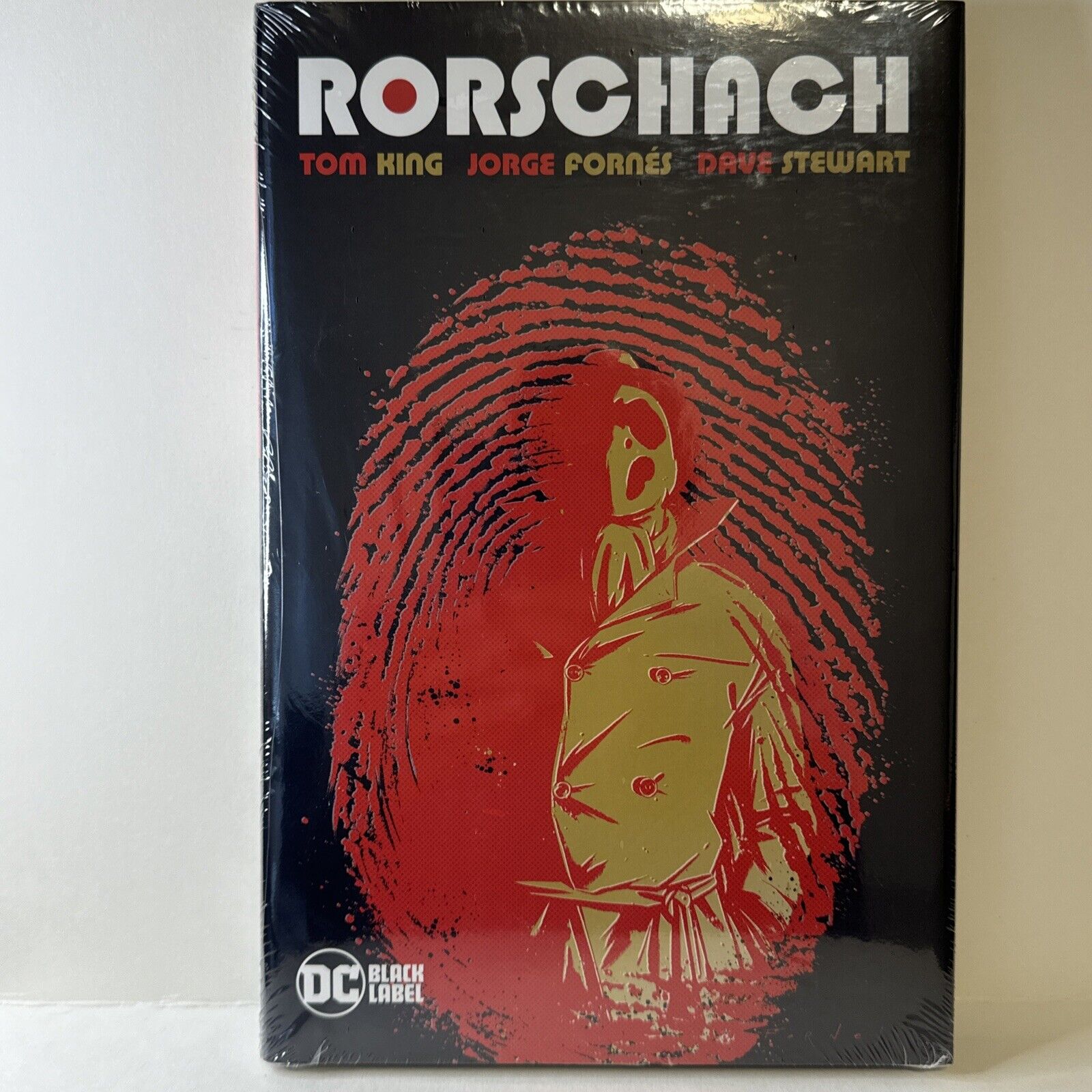 Rorschach (Hardcover, Sealed) Tom King DC Comics Black Label Watchmen