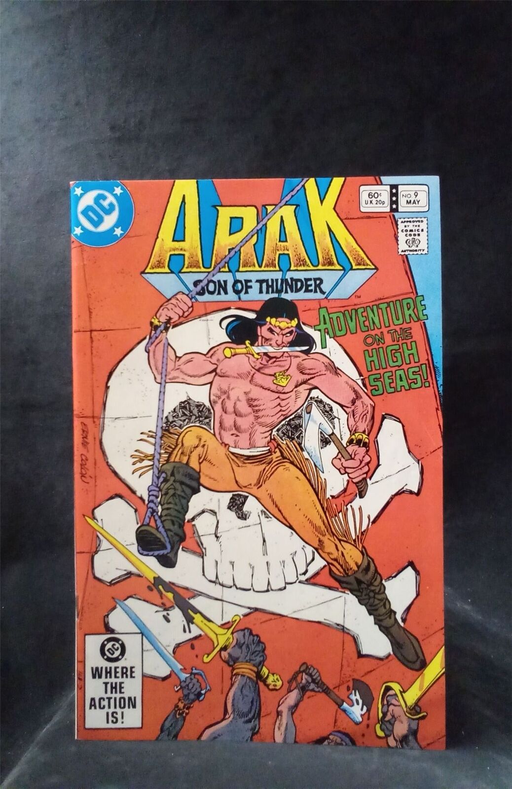 Arak, Son of Thunder #9 1982 DC Comics Comic Book 