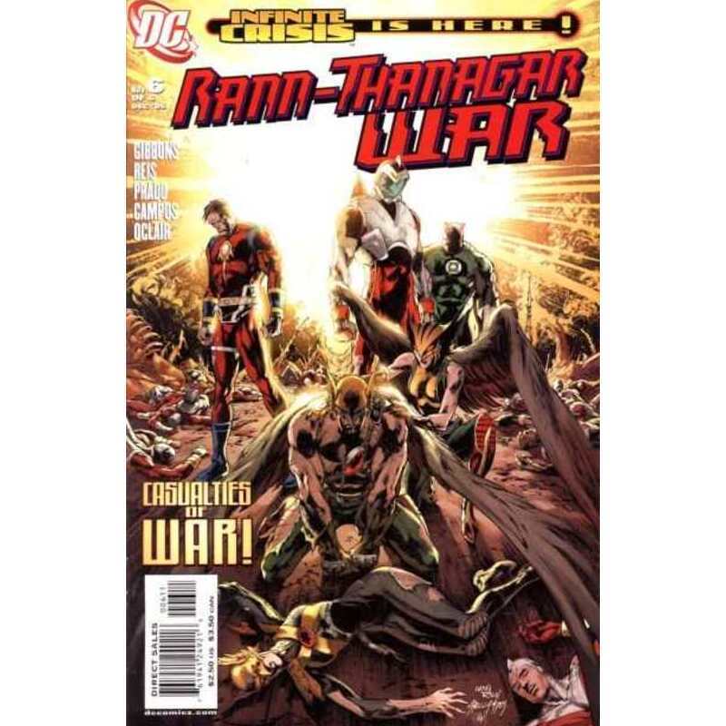 Rann-Thanagar War #6 in Near Mint condition. DC comics [h;