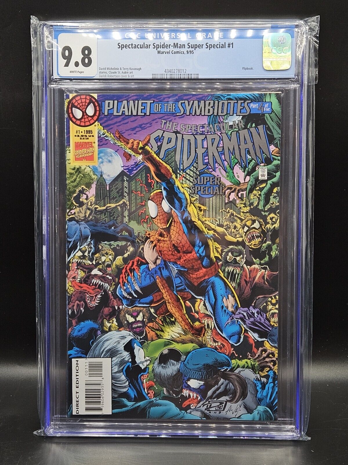 Spectacular Spider-Man Super Special #1 1995 [CGC 9.8] Graded 
