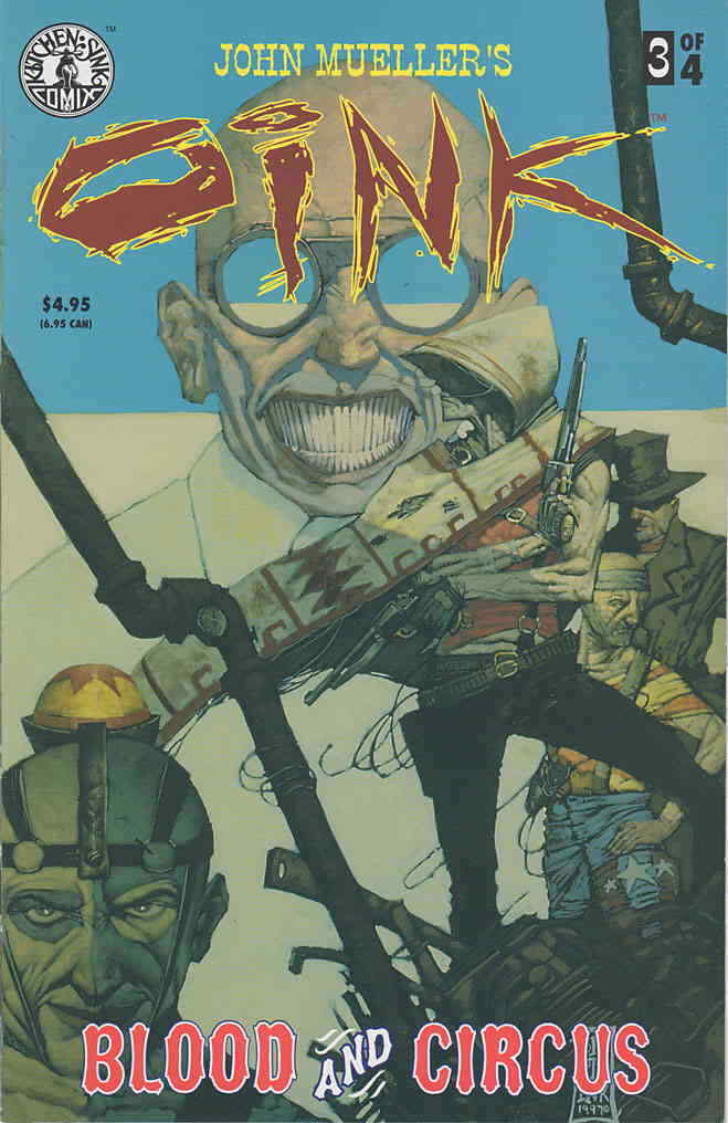Oink: Blood and Circus #3 VF; Kitchen Sink | John Mueller - we combine shipping