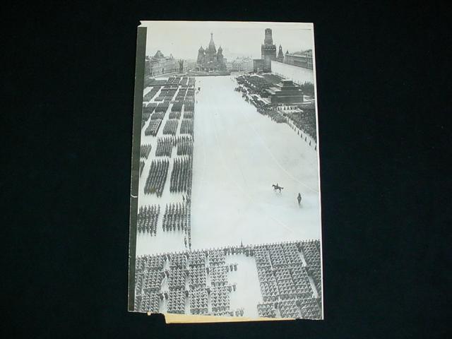 NobleSpirit {3970} Rare 1935 Russian May Day Parade Original Press Photograph