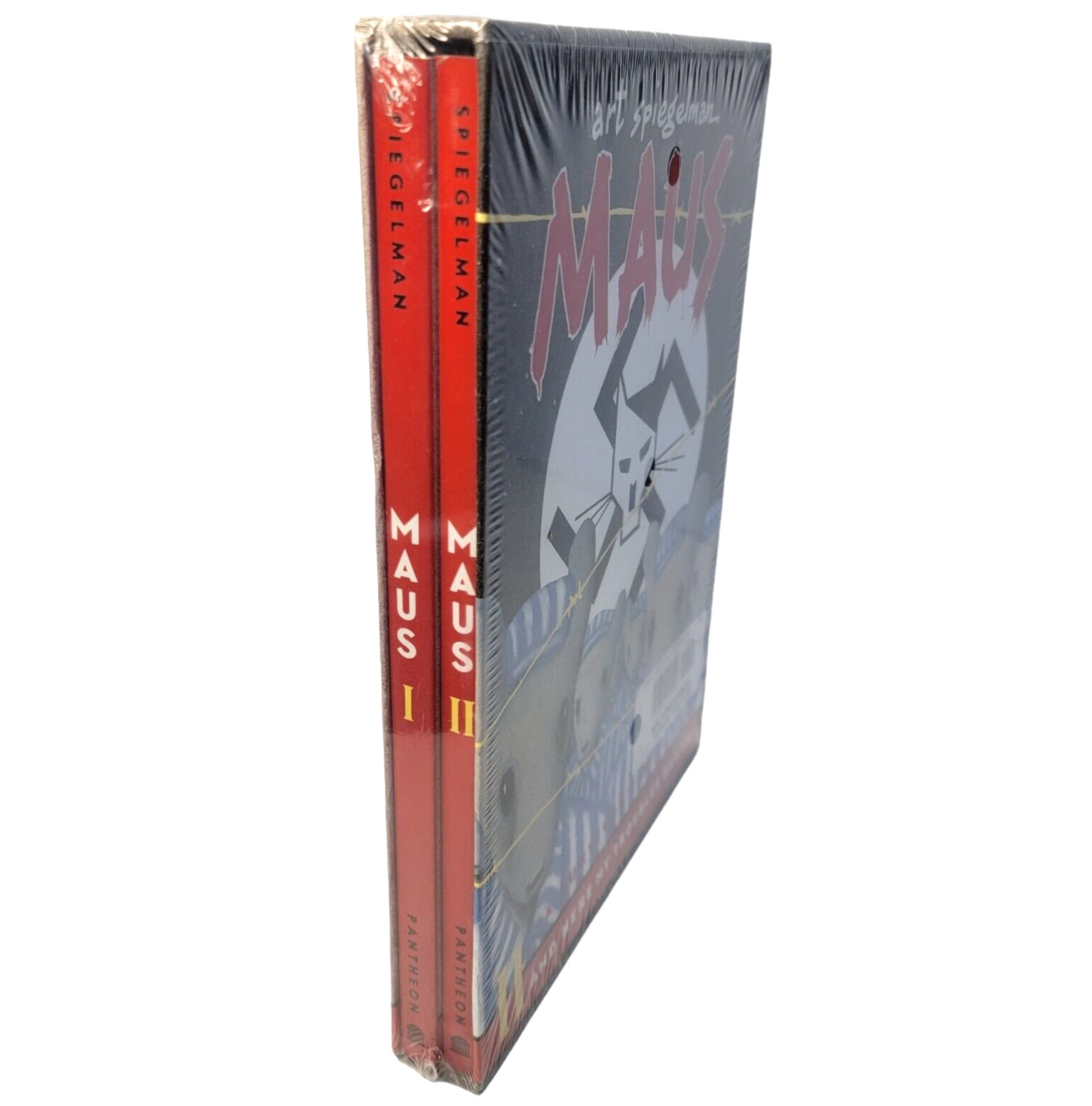 MAUS Box Set Vols I & II A Survivors Tale My Father Bleeds Art Spiegelman PB NEW