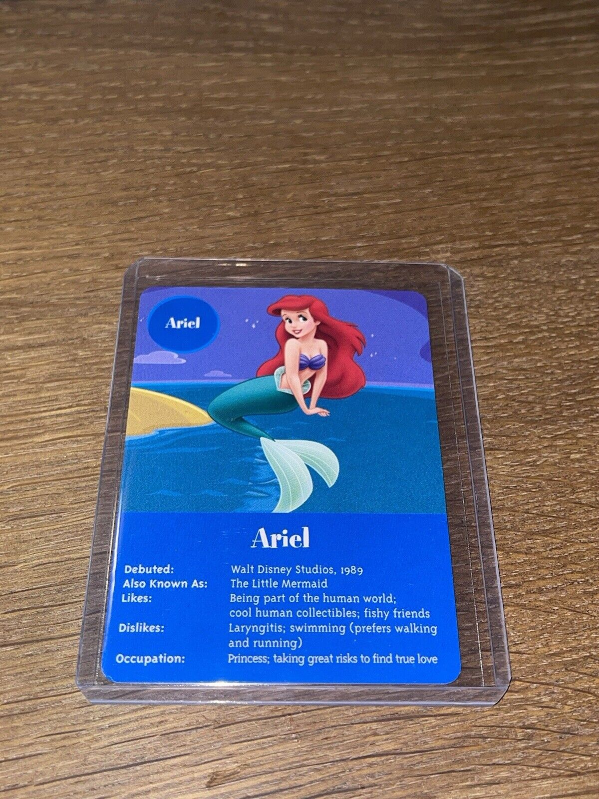 2004 Walt Disney 🎥 Card Game Ariel The Little Mermaid Playing Card NM-MINT+