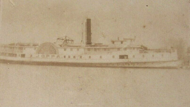 Antique C.1881 Steamship \
