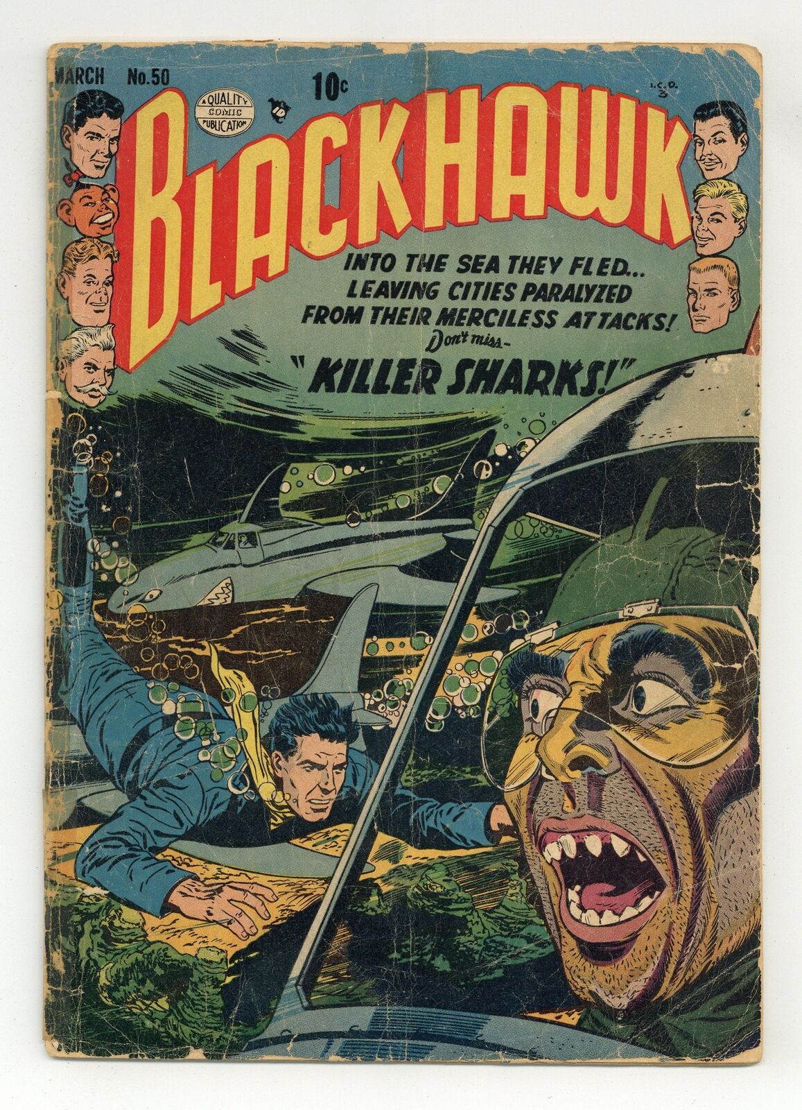 Blackhawk #50 PR 0.5 1952