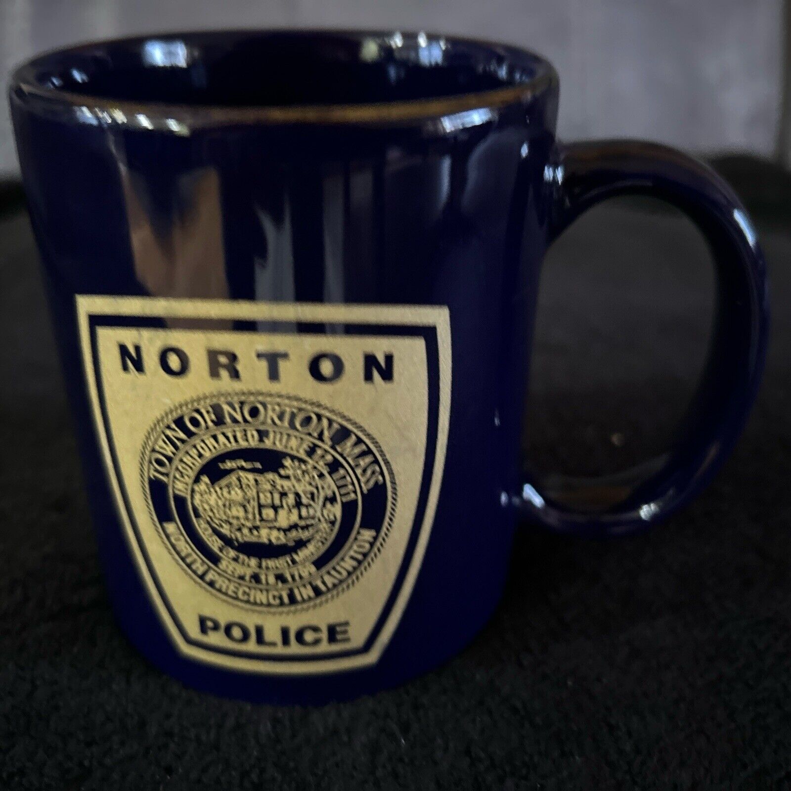 Norton police coffee mug