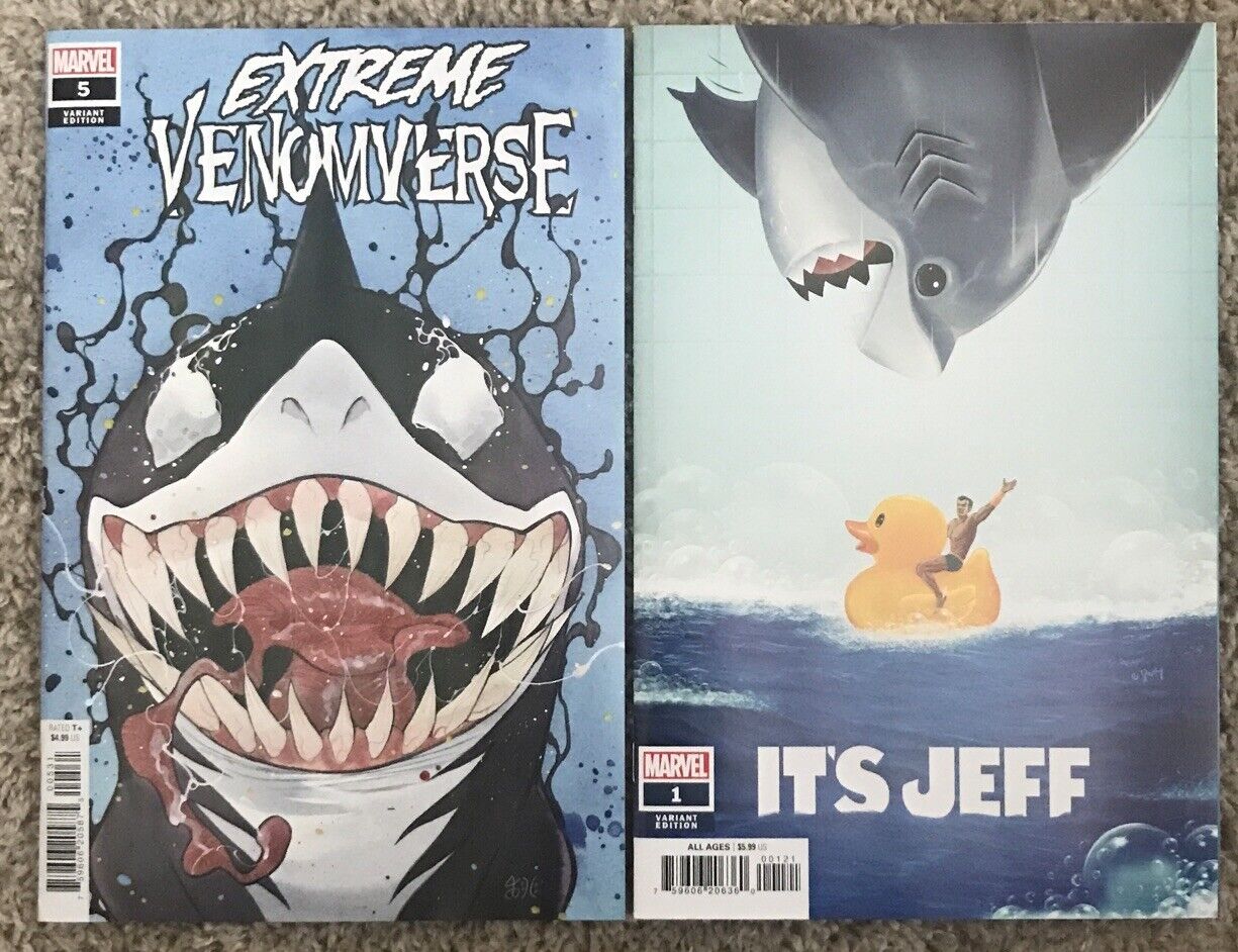 It’s Jeff 1 Doaly Variant + Extreme Venomverse 5 Peach Jeff Land Shark