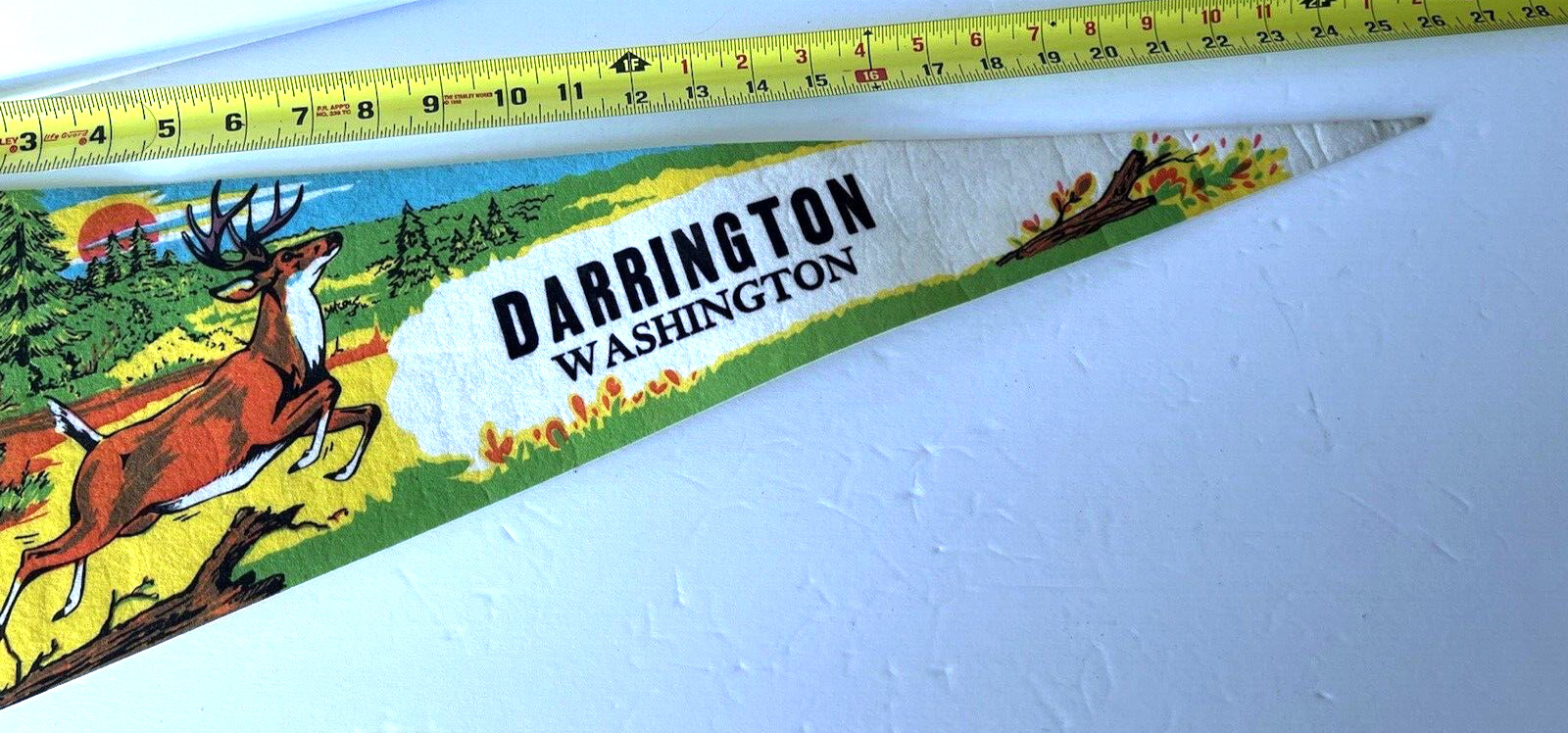 Darrington Washington Vintage Pennant - Pre-owned
