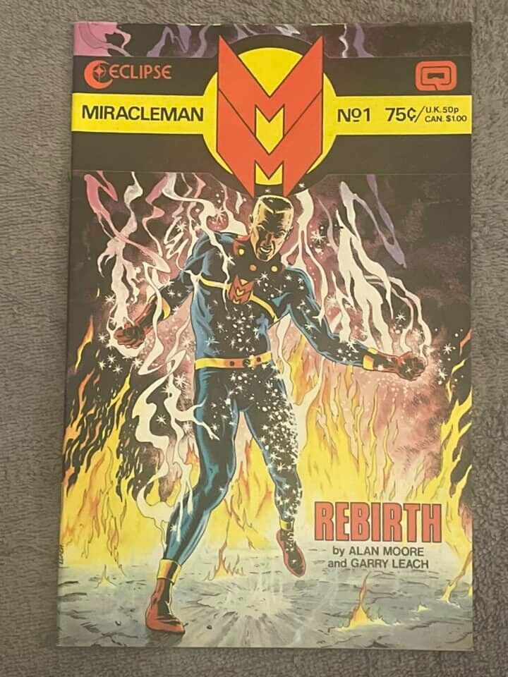 Miracleman #1 (RAW 9.8 Eclipse Comics 1985) Key: 1st Issue. Alan Moore.