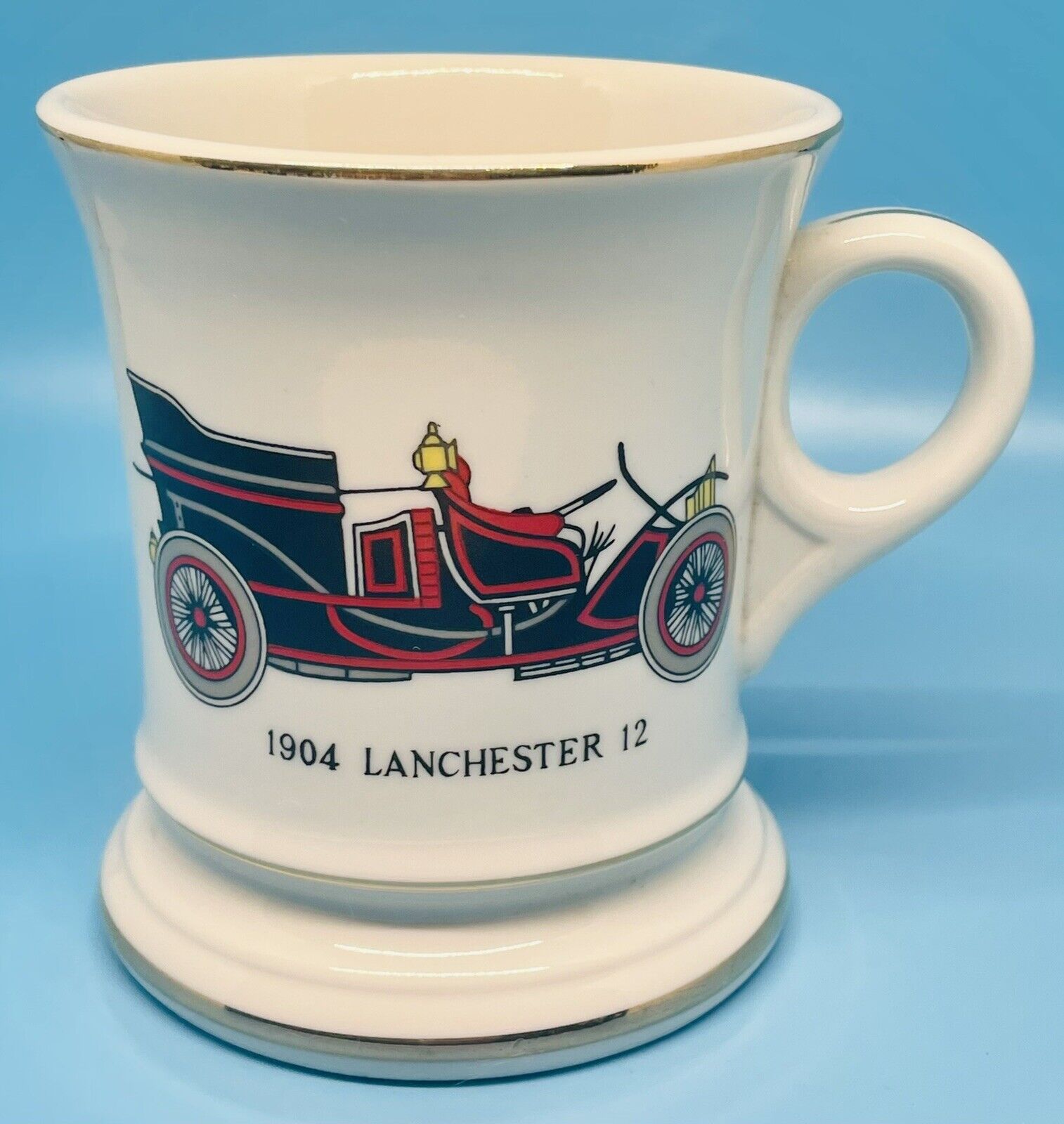 Vintage Shaving Mug 1904 Lanchester 12  C-737