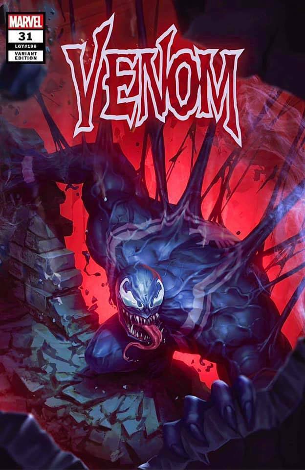 Venom #31 Woo Chul Lee Trade Dress Variant King in Black Marvel - NM or Better