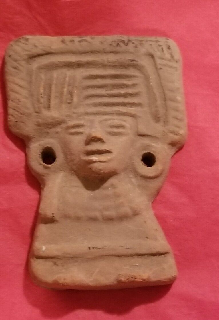 Vintage Aztec Inca Mayan Mexico Folk Art Pottery TB21
