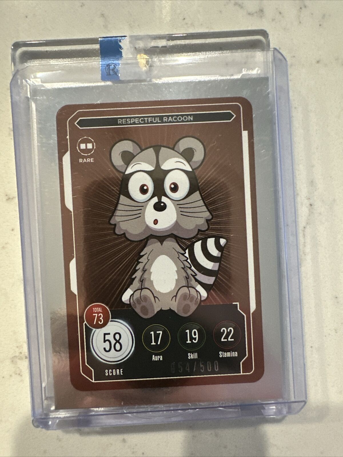 VeeFriends Series 2 Compete & Collect *Rare* Respectful Racoon /500