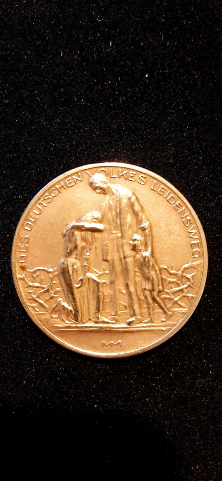 Tabletop German Medal Commemorating Hyperinflation
