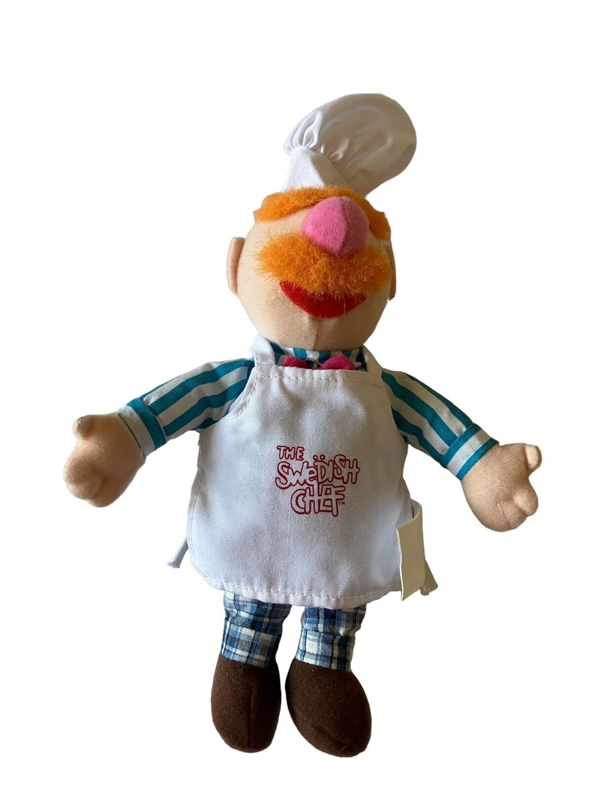 Sababa Toys Muppets Swedish Chef Beanie Plush Doll 2004