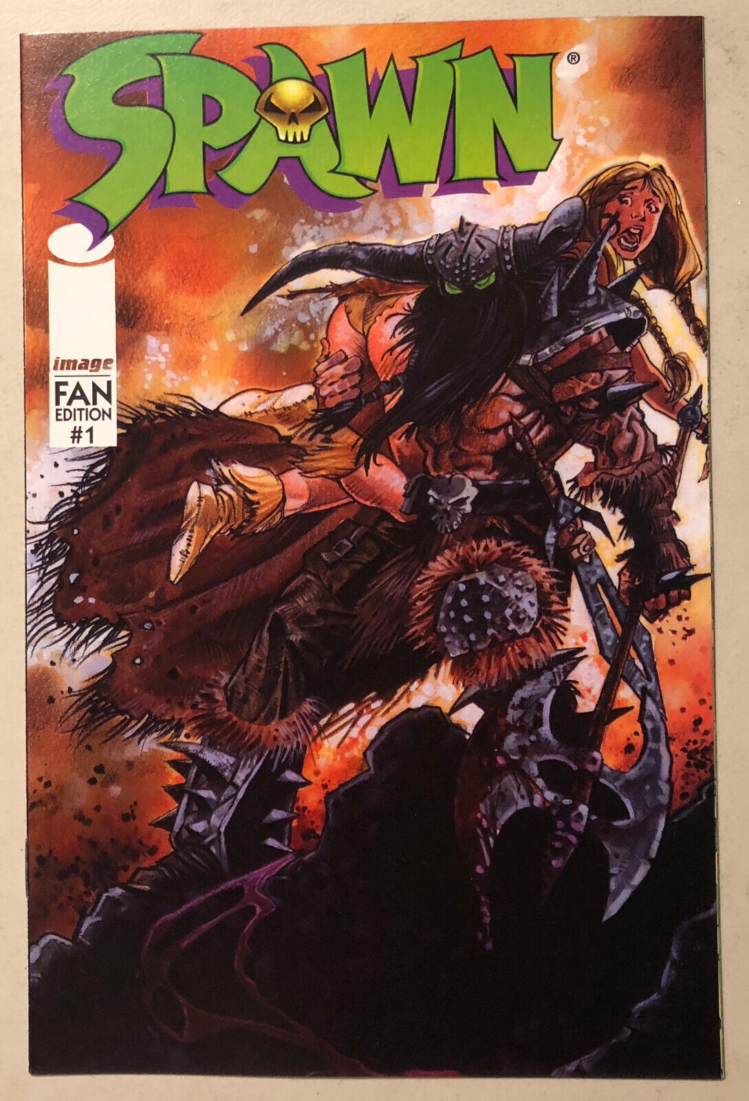 SPAWN FAN EDITION 1996 #1 OVERSTREET -  25 CENT COMBINED SHIPPING