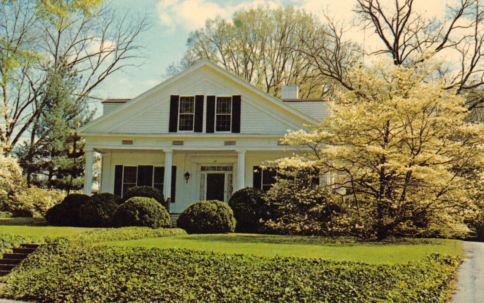 GA~GEORGIA~NEWNAN~STOREY-HOLLIS HOUSE~OAK LAWN PLANTATION~BUILT 1840~MOVED 1870