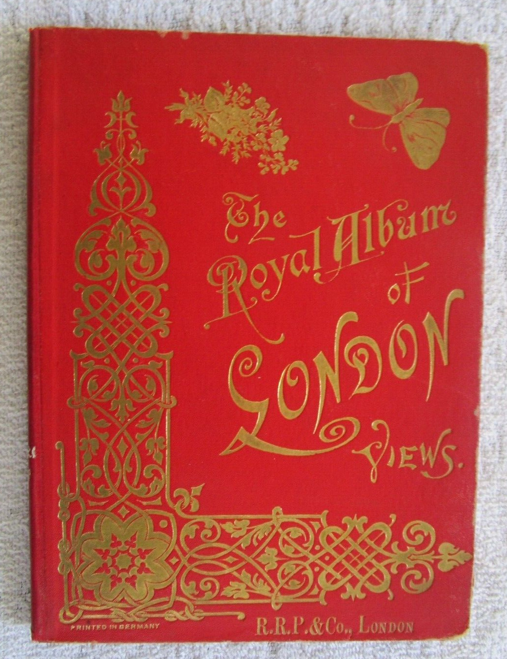 THE ROYAL ALBUM OF LONDON VIEWS - Early Souvenir Book - 1880's