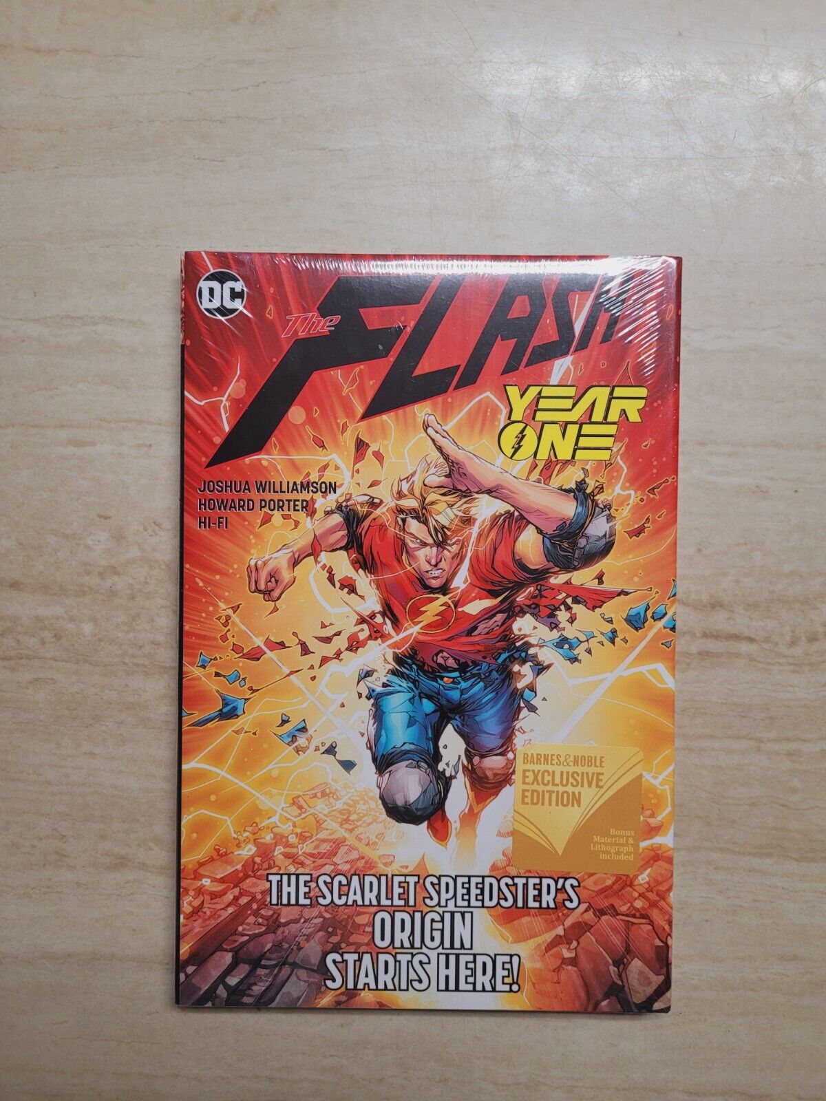 The Flash: Year One Hardcover Sealed Barnes Noble Exclusive Bonus Material NEW