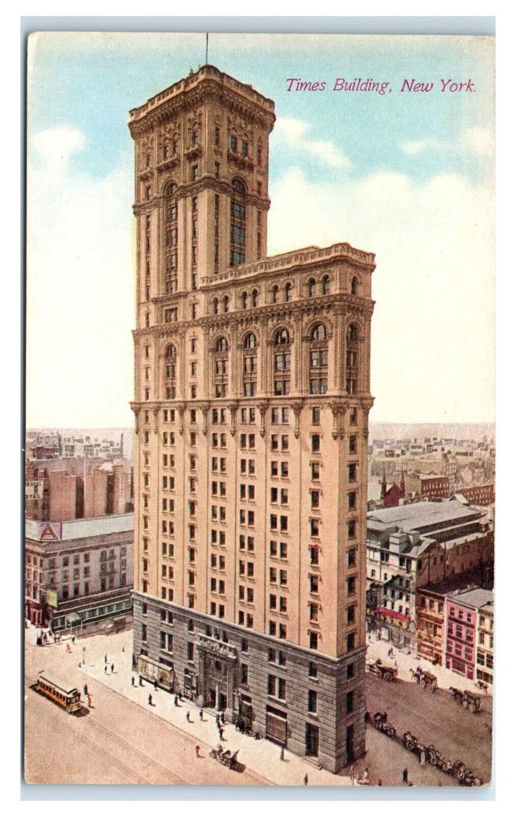 Postcard Times Building, New York T41