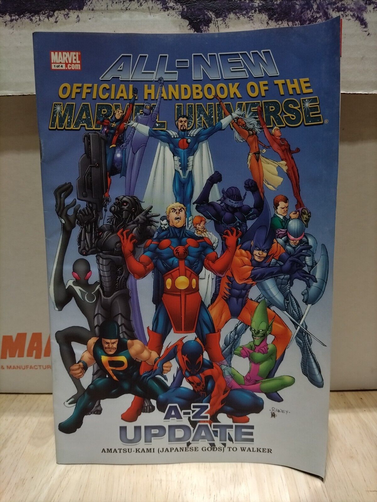 All-New Official Handbook of the Marvel Universe 1 of 4 Marvel Comics 2007