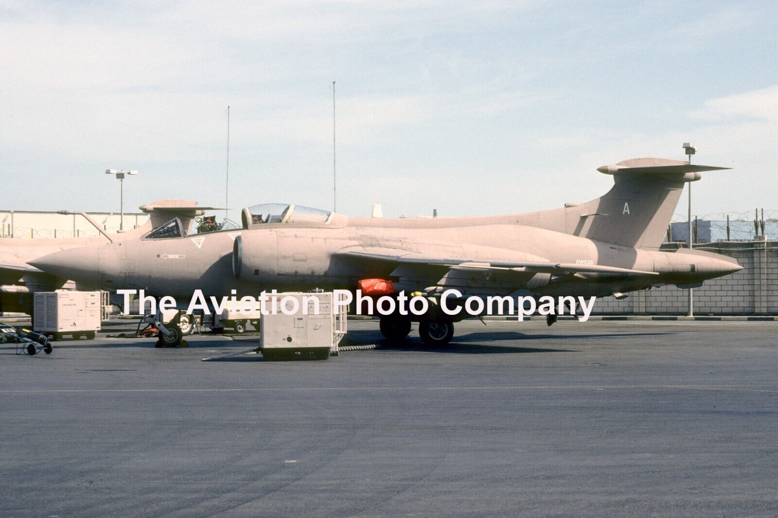 RAF Blackburn Buccaneer S.2 XW533/A during Operation Granby (1991) Photograph