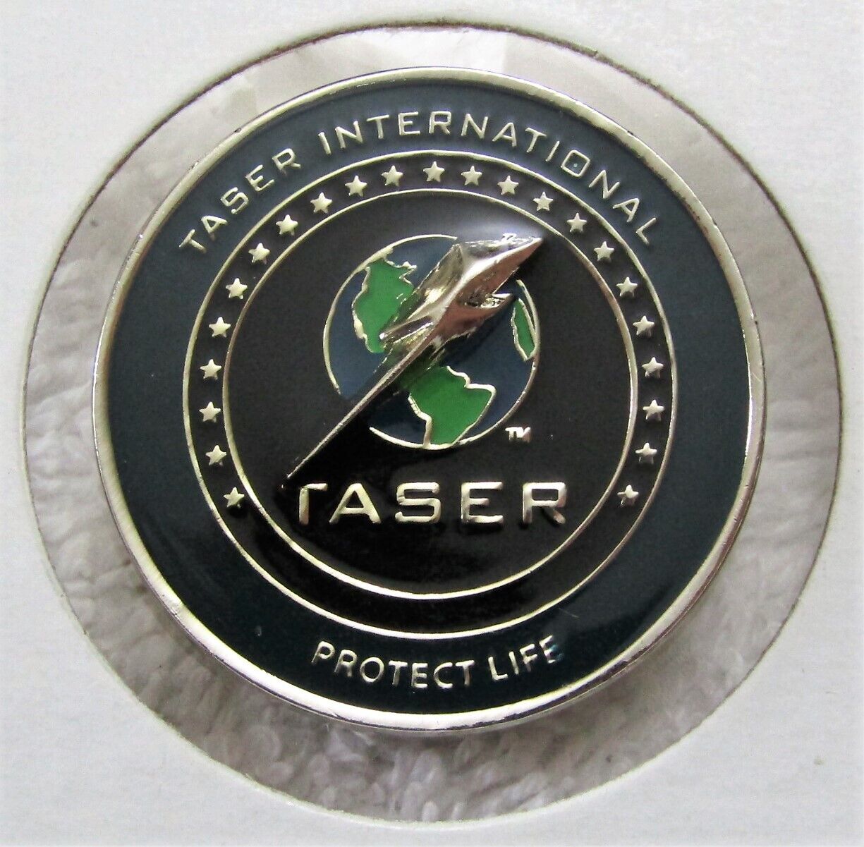 2007 IACP New Orleans Taser International Limited Edition Challenge Coin Token