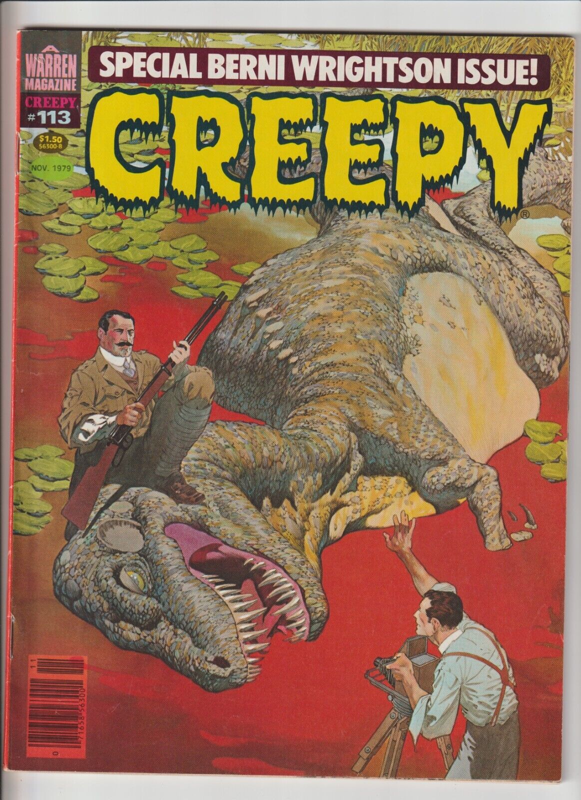 1979 Warren Magazine Creepy #113 Bernie Wrightson