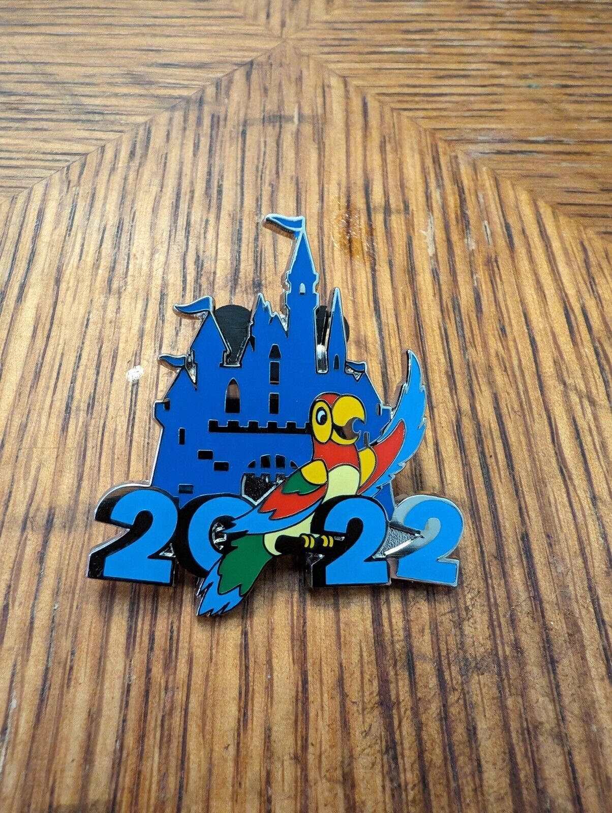 Jose Enchanted Tiki Room 2022 Mystery Pin Disneyland Castle Dated Year Pin