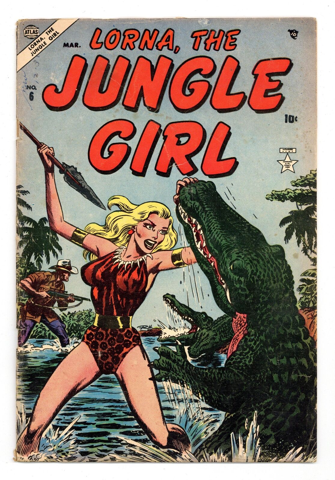 Lorna the Jungle Queen #6 GD 2.0 1954