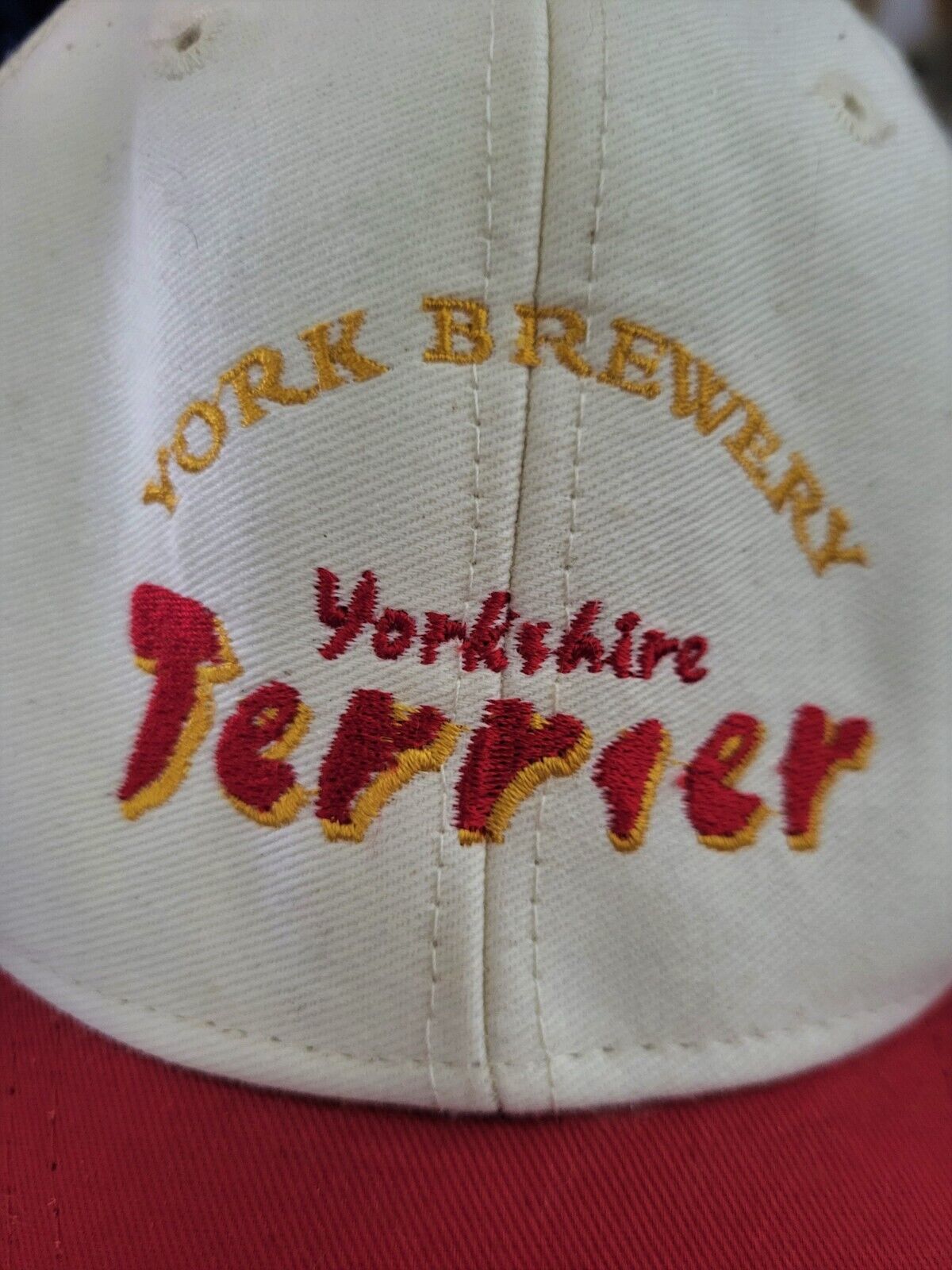 YORKSHIRE TERRIER York Brewery ENGLAND Bitter Golden ALE UK Cap Hat NICE